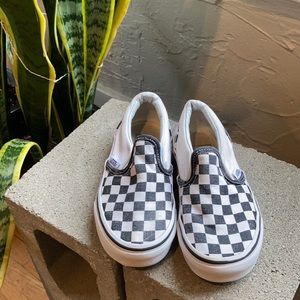Checkered Slip-On Vans